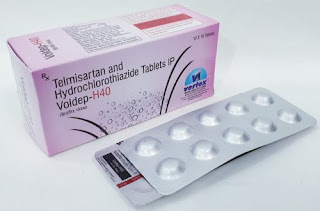 Telmisartan + Hydrochlorothiazide in Hindi