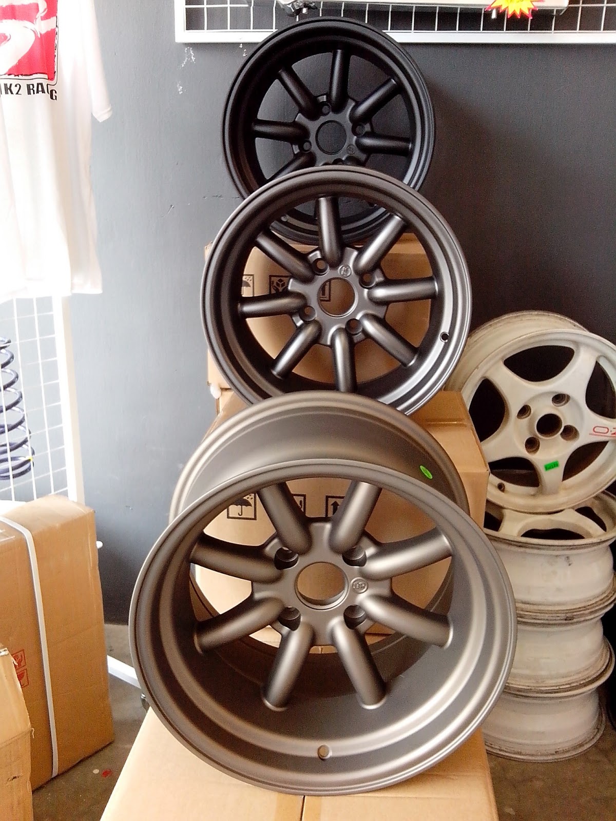 RS RACING MOTORSPORTS: WATANABE RIM - GRED A -15 X 9jj et- NEGATIF 20 / ...