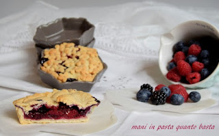 Summer berry pies