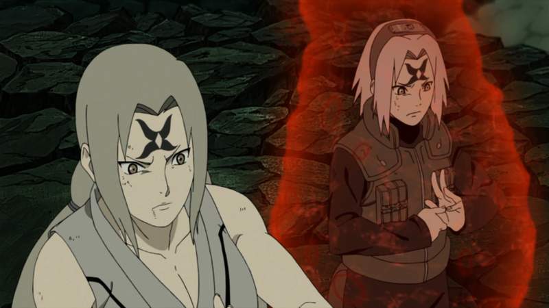 Tsunade dan Sakura Tsunade dan Sakura