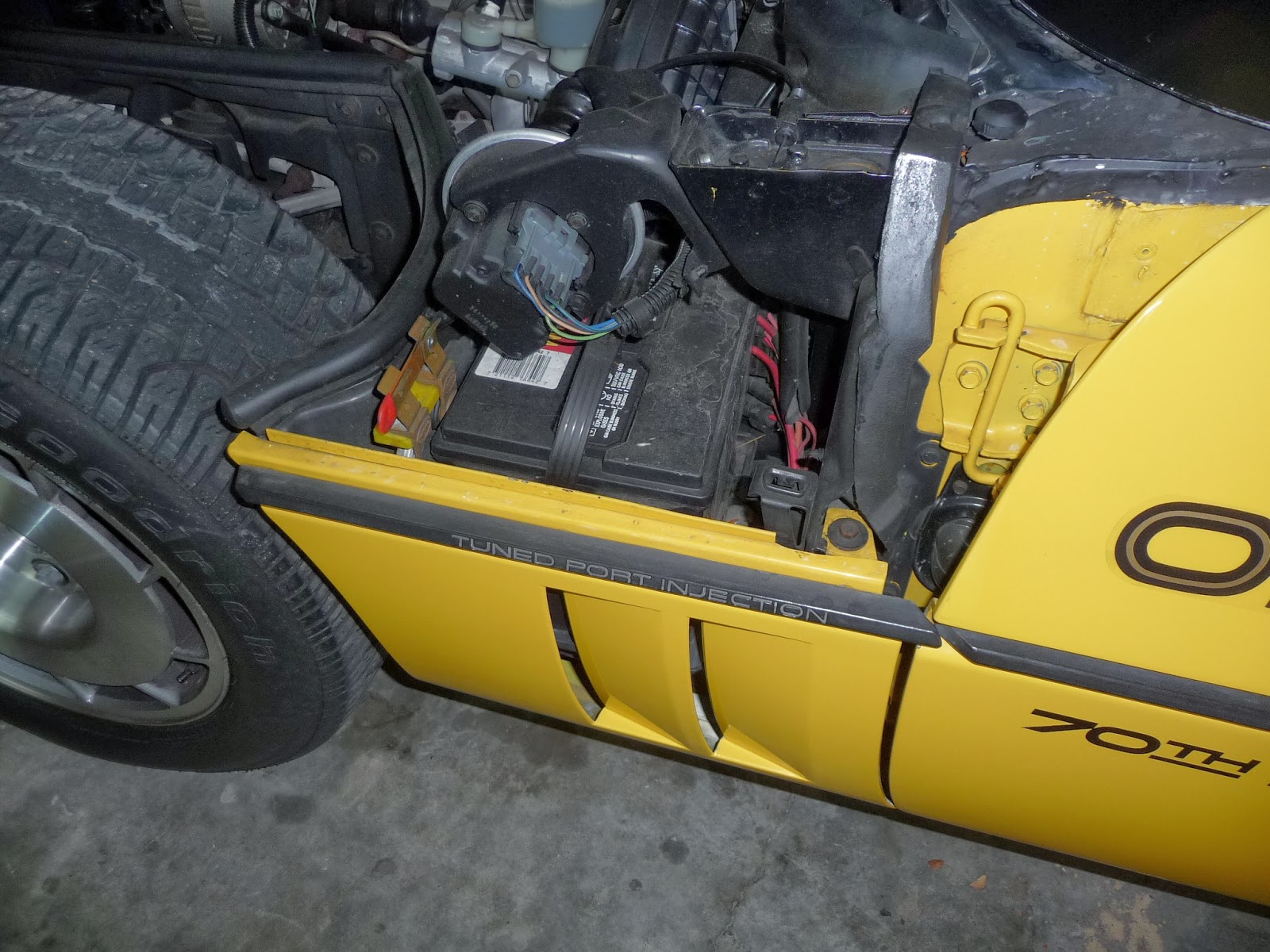 Things I Think I Think DIY Battery Change on a C4 (19841996) Corvette