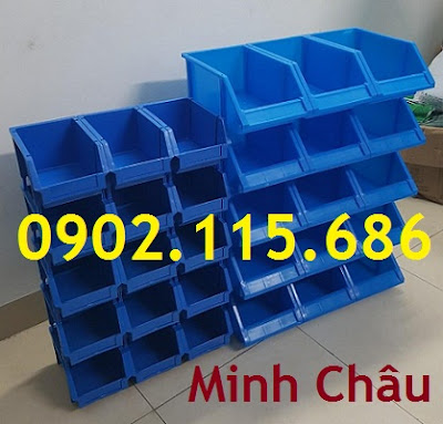 Khay đựng linh kiện điện tử, kệ dụng cụ, khay nhựa xếp chồng, khay nhựa chống tầng, khay đựng bulong