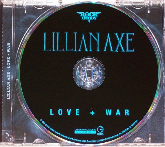 LILLIAN AXE - Love + War [Rock Candy remastered] (2017) disc