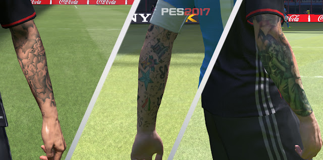 PES 2017 Tattoo Pack V3 dari Sho9_6