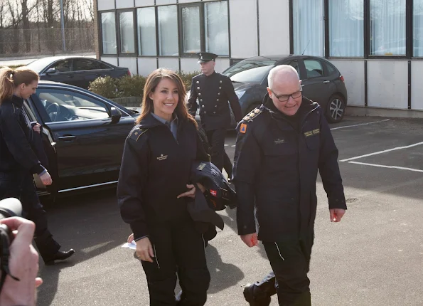 Princess Marie of Denmark visited the Danish Emergency Management Agency (DEMA)