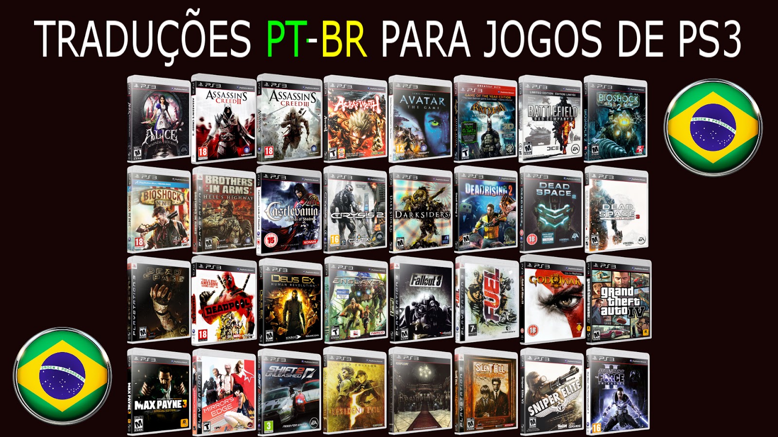 1) PSX Downloads • Mirror's Edge: PS3 HEN : Playstation 3 - PS3 (ISOS, PKG  e Jogos Traduzidos e Dublados PT BR)