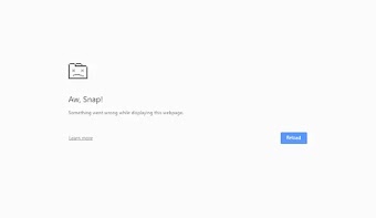 How to Fix "Aw Snap" on Chrome ?