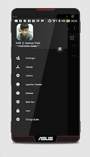 BBM MOD BLACK 3.0.1.25 APK TERBARU