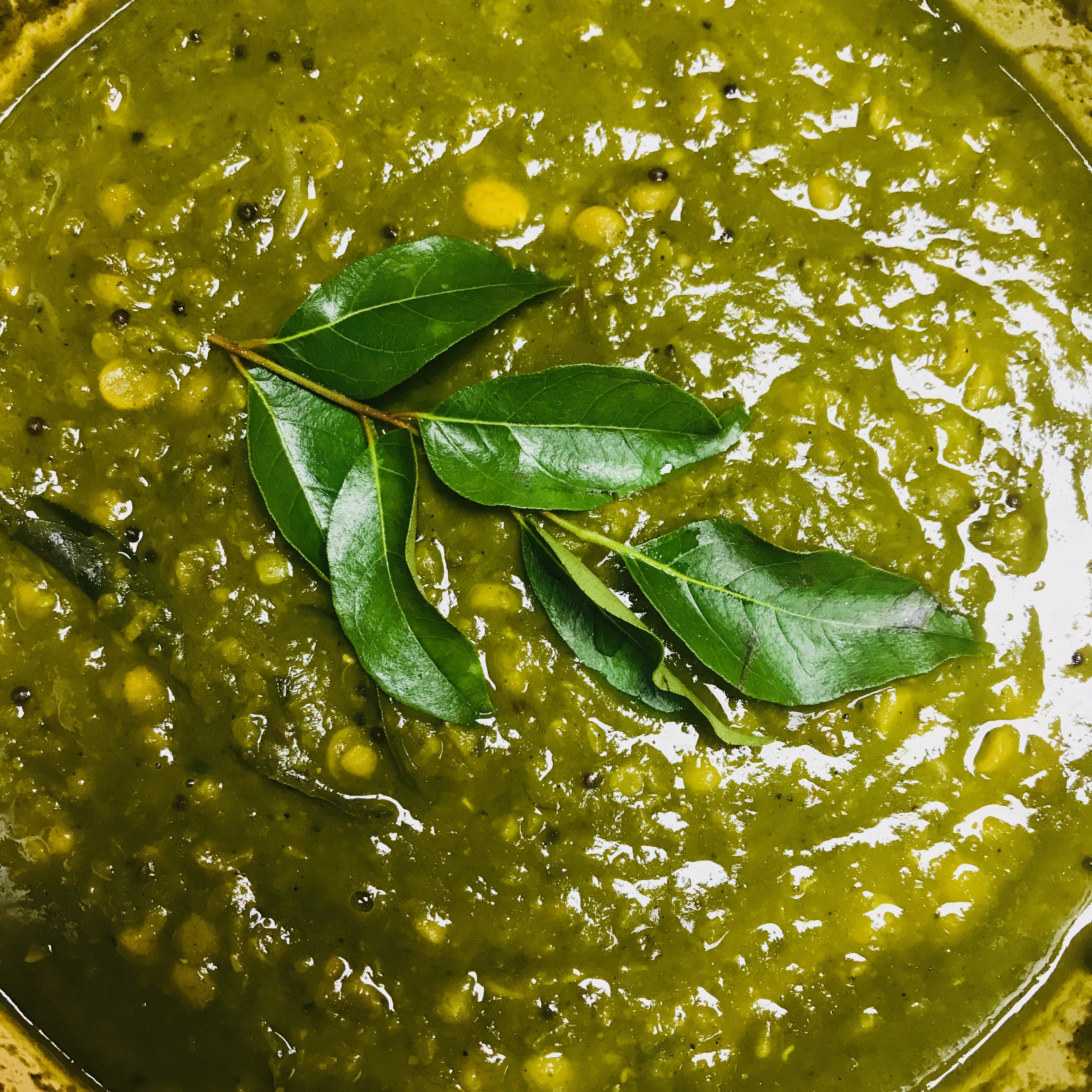 Pureed Spinach & Dhal Curry