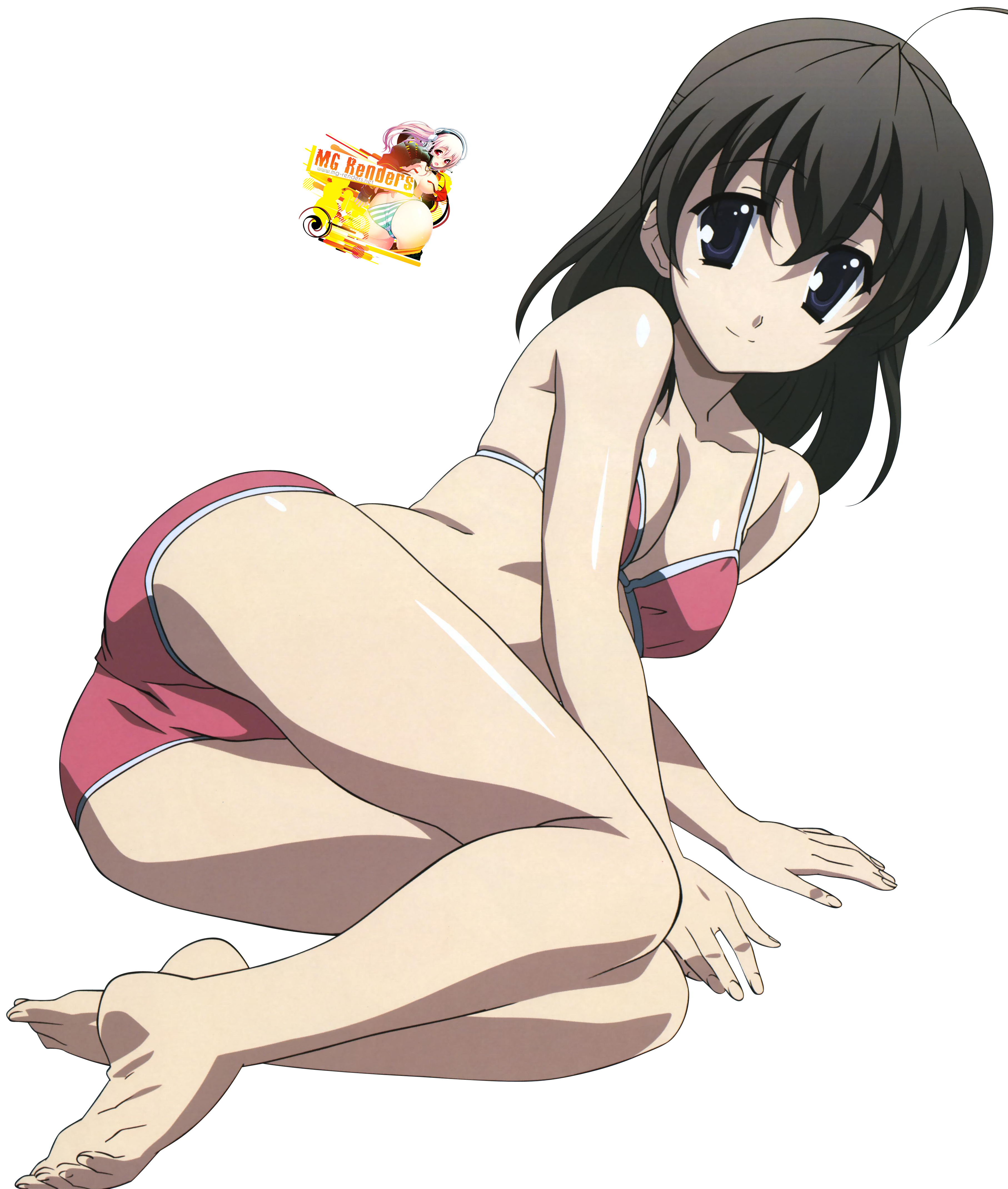 School Days - Saionji Sekai Render 1