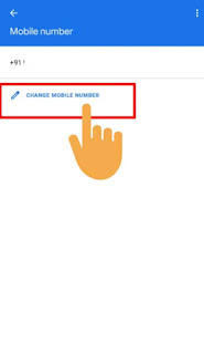 how to update mobile number in google pay