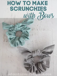 scrunchies with bows
