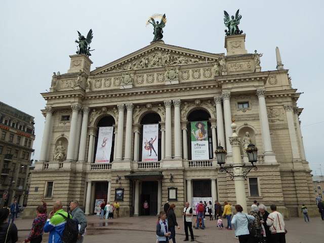 Lviv Opera House facade