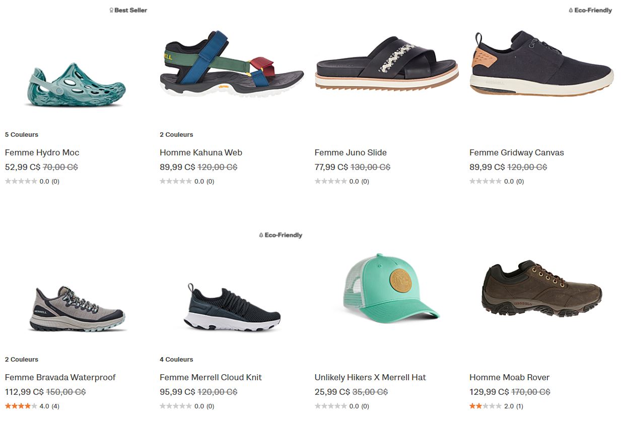 merrell code promo