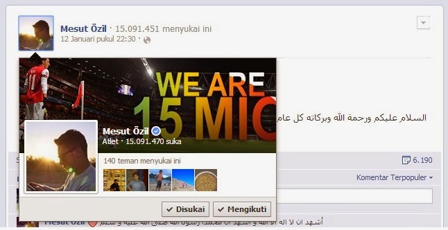 Ini Pesan Mesut Özil di Hari Maulid Nabi - Remaja Islam