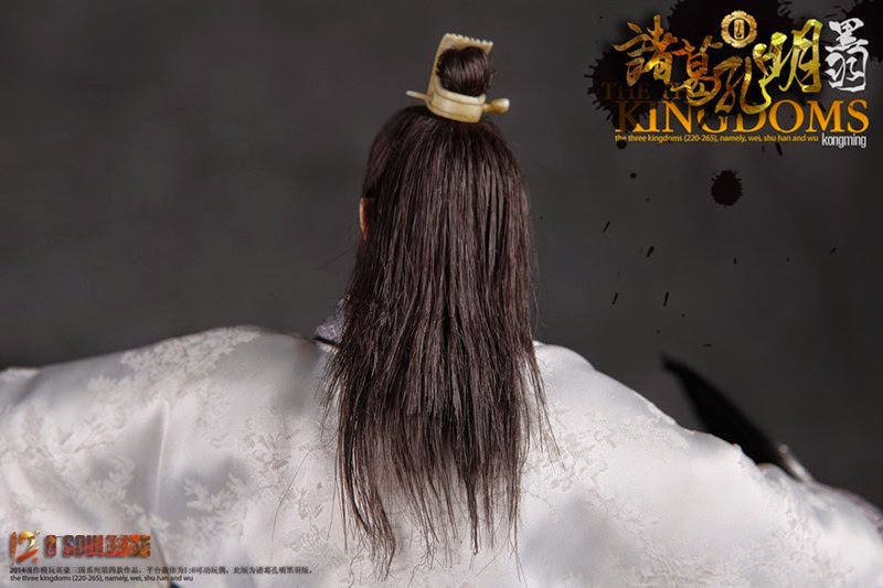 O-Soul Toys Heroes of the Three Kingdoms - Zhuge Liang (Black Feather Version)