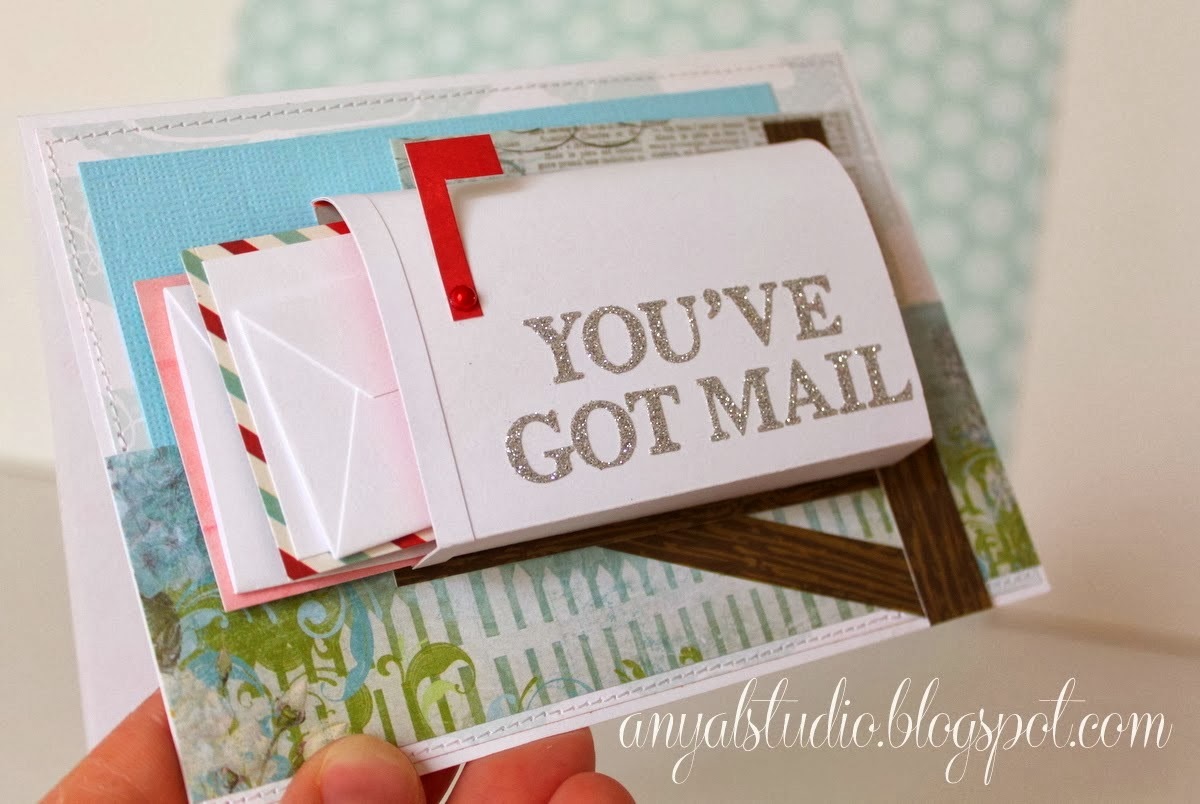 My creative corner "Mail box" card tutorial...