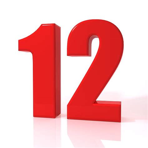 Calendario Imprimible: Número 12 para Descargar Calendario Imprimible: Número 12 para Descargar