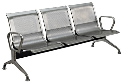 MS Public Seating Chair with Chrome Plated