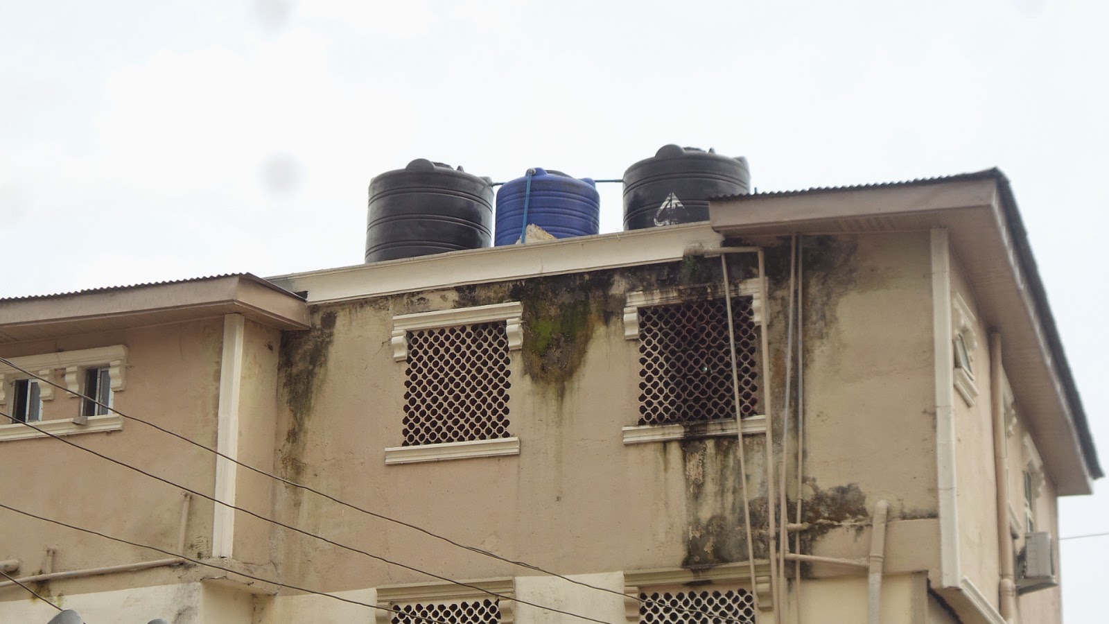 Building a water tank tower or putting tanks on the top of your house