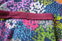 DIY Fleece Mermaid Tail Blanket, very inexpensive- by Over The Apple Tree