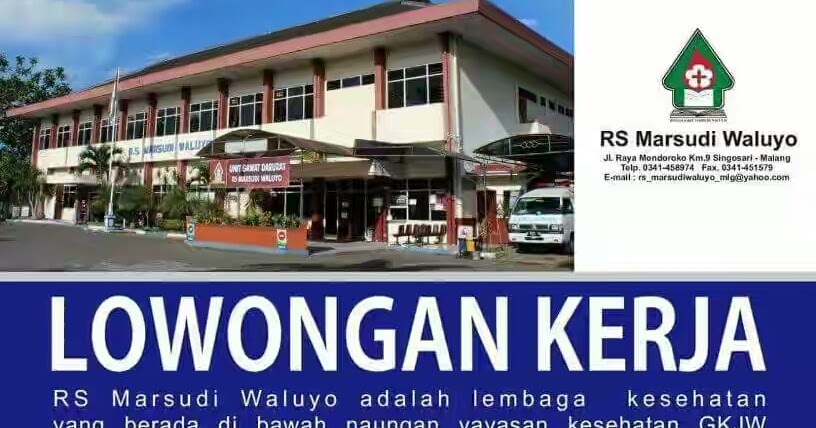 Lowongan Kerja Medis di Rumah Sakit Marsudi Waluyo Tahun 2018
