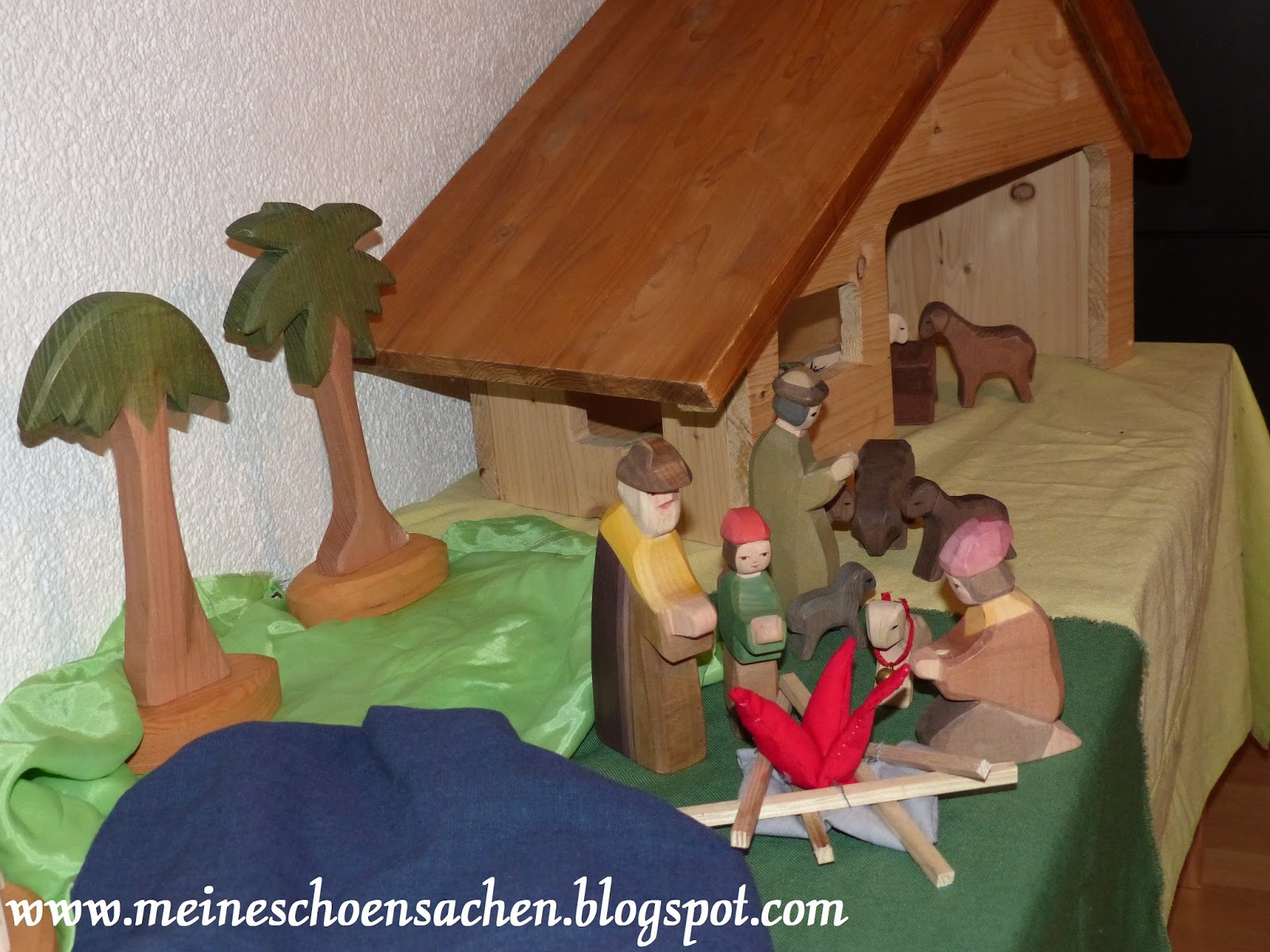 Meine Schönsachen: Kinder: Lagerfeuer für die Weihnachtskrippe