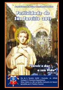 São Tarcisio padroeiro dos Serv. do Altar