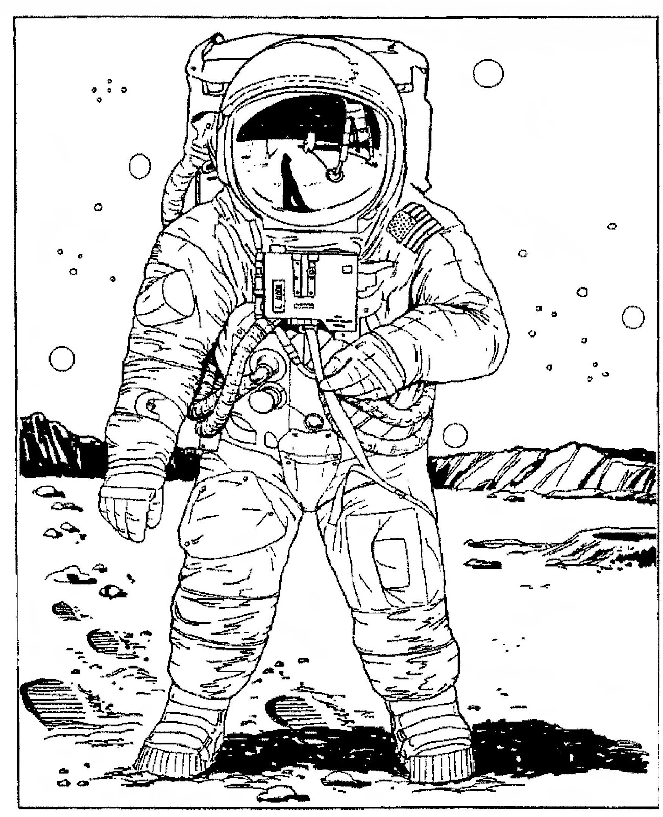 nasa coloring pages for kids - photo #19