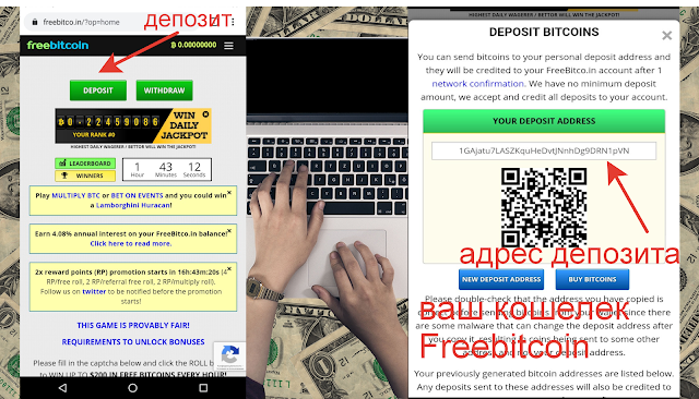 депозит Freebitcoin депозит Freebitcoin номер кошелька
