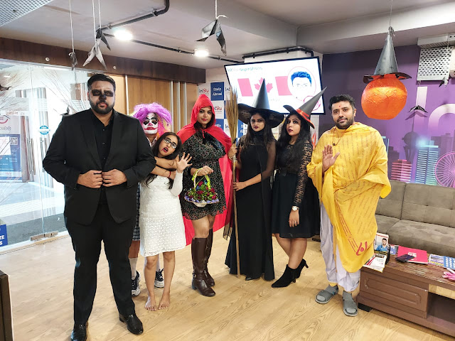 Surat IntStu Aspirations celebrates Halloween in full fledge Surat IntStu Aspirations celebrates Halloween in full fledge