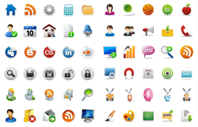 Chia sẻ bộ icon khủng cho thiết kế web - Tutorial |49Tuts.INFO