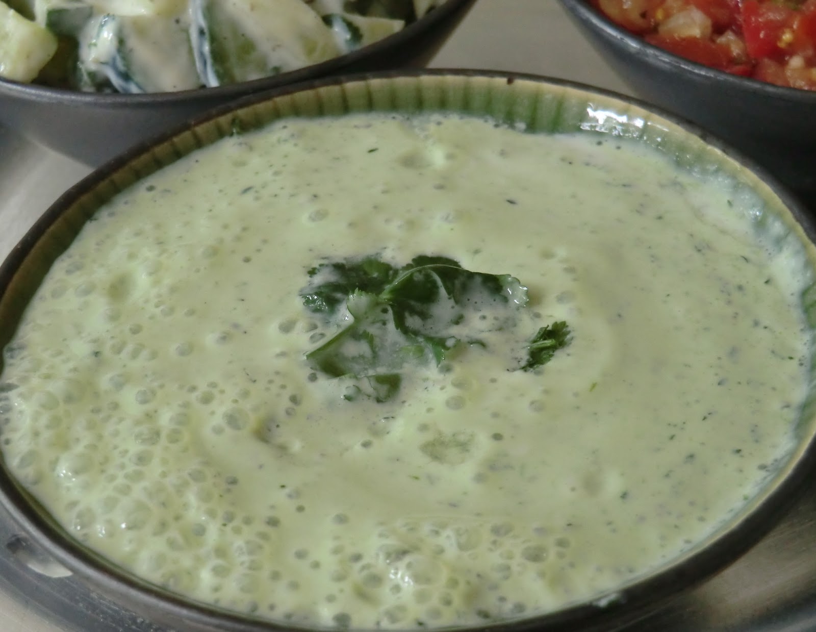 Sauce indienne à la coriandre sans lactose Ma petite cuisine