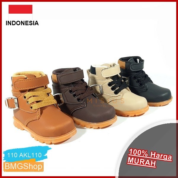 AKL110 Sepatu Boots Anak Tebal Variasi BMGShop