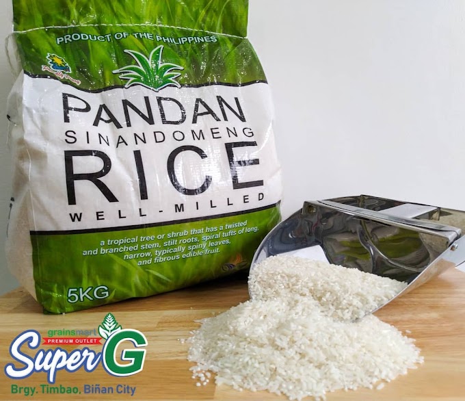 Pandan Special Sinandomeng Well Milled Rice 5Kg