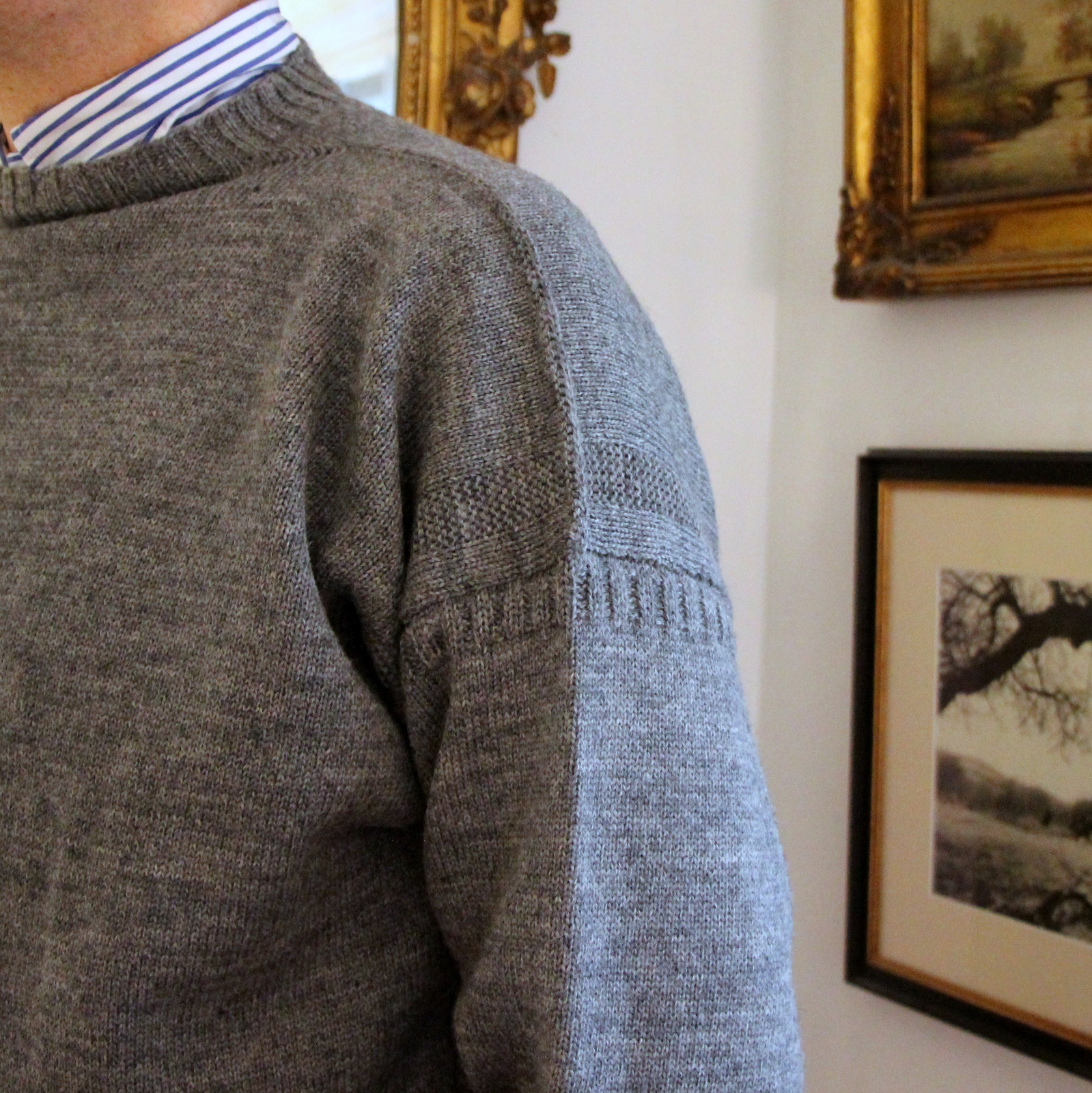 traditional guernsey jumper