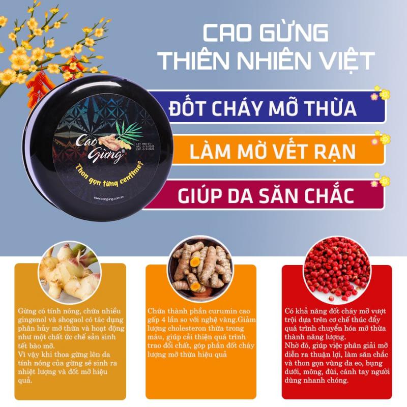 [Thiên Nhiên Việt] Cao Gừng 250 Gram