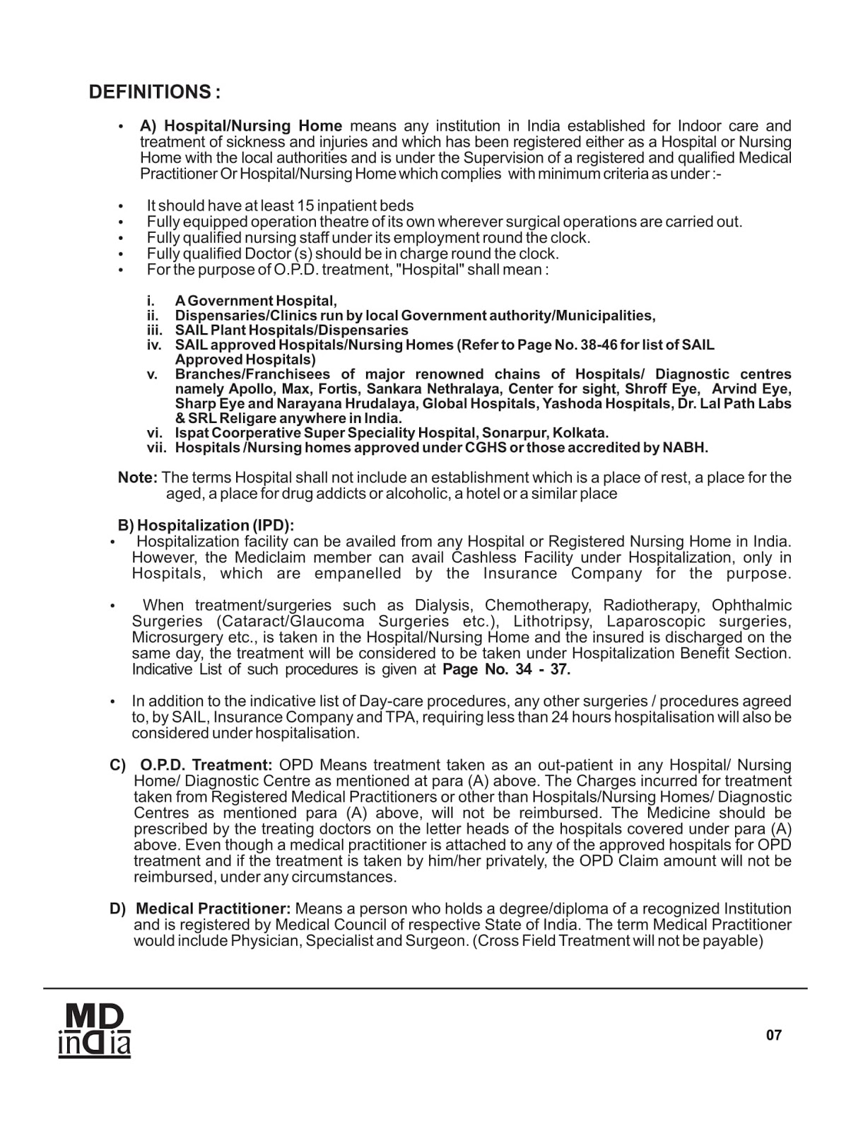 Health Insurance Tpa Of India Ltd Claim Form Pdf