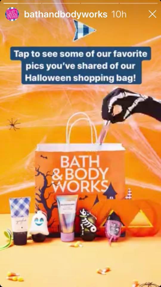 Life Inside the Page: Bath & Body Works | Halloween Shopping Bags ...
