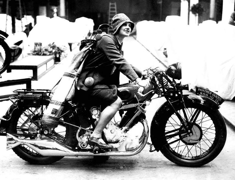 60s Biker Chick