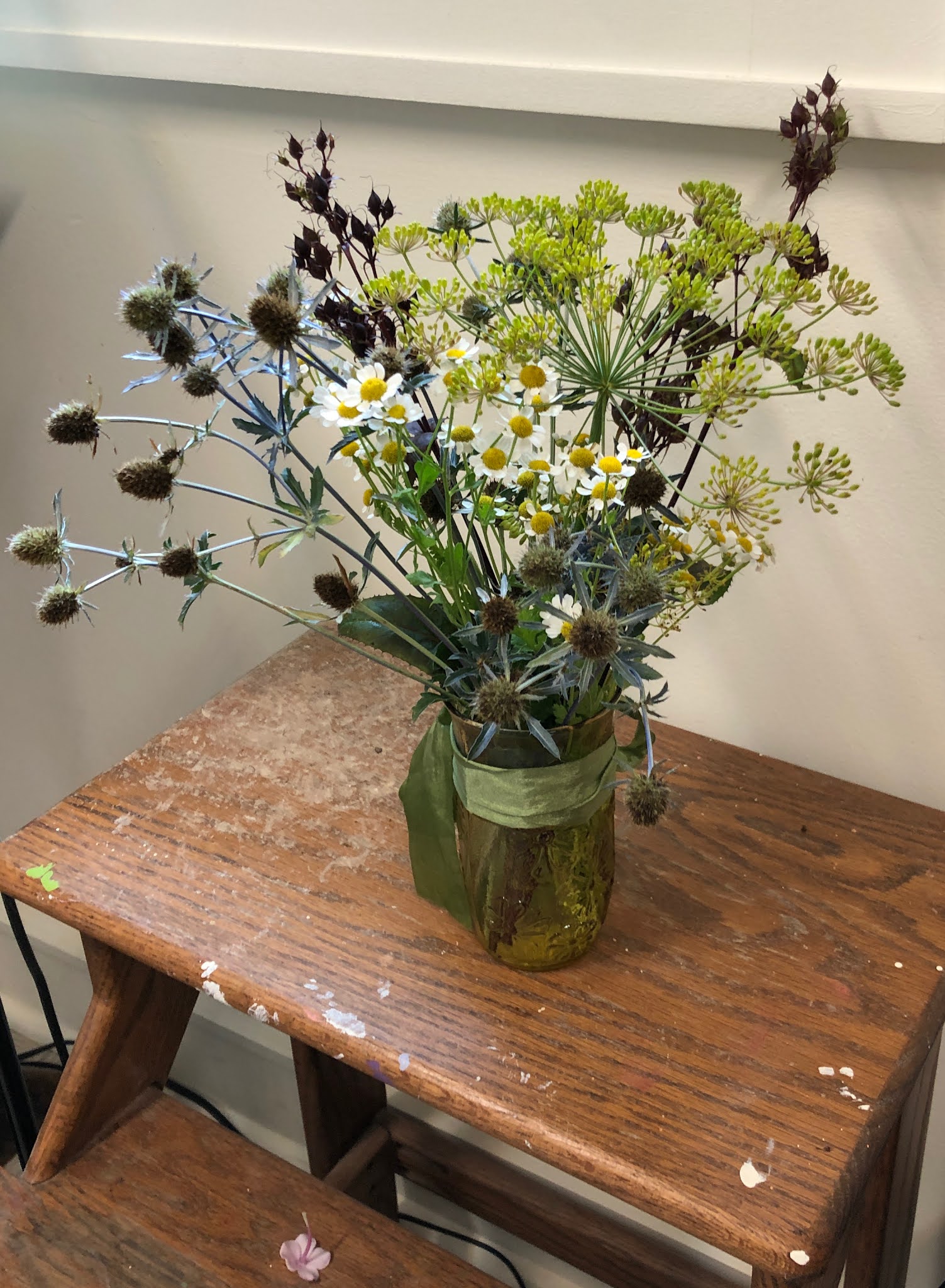 Flower arrangements for hospice