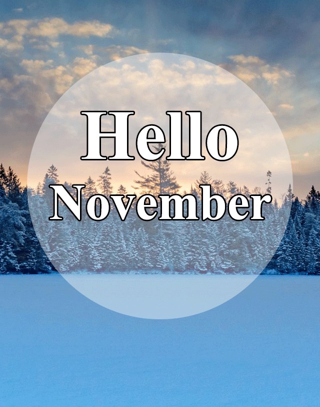 Trọn Bộ Hình Ảnh Chào Tháng 11 Đẹp Nhất, Hello November 2020