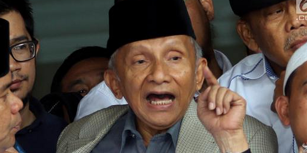 Amien Rais Dan Lidahnya