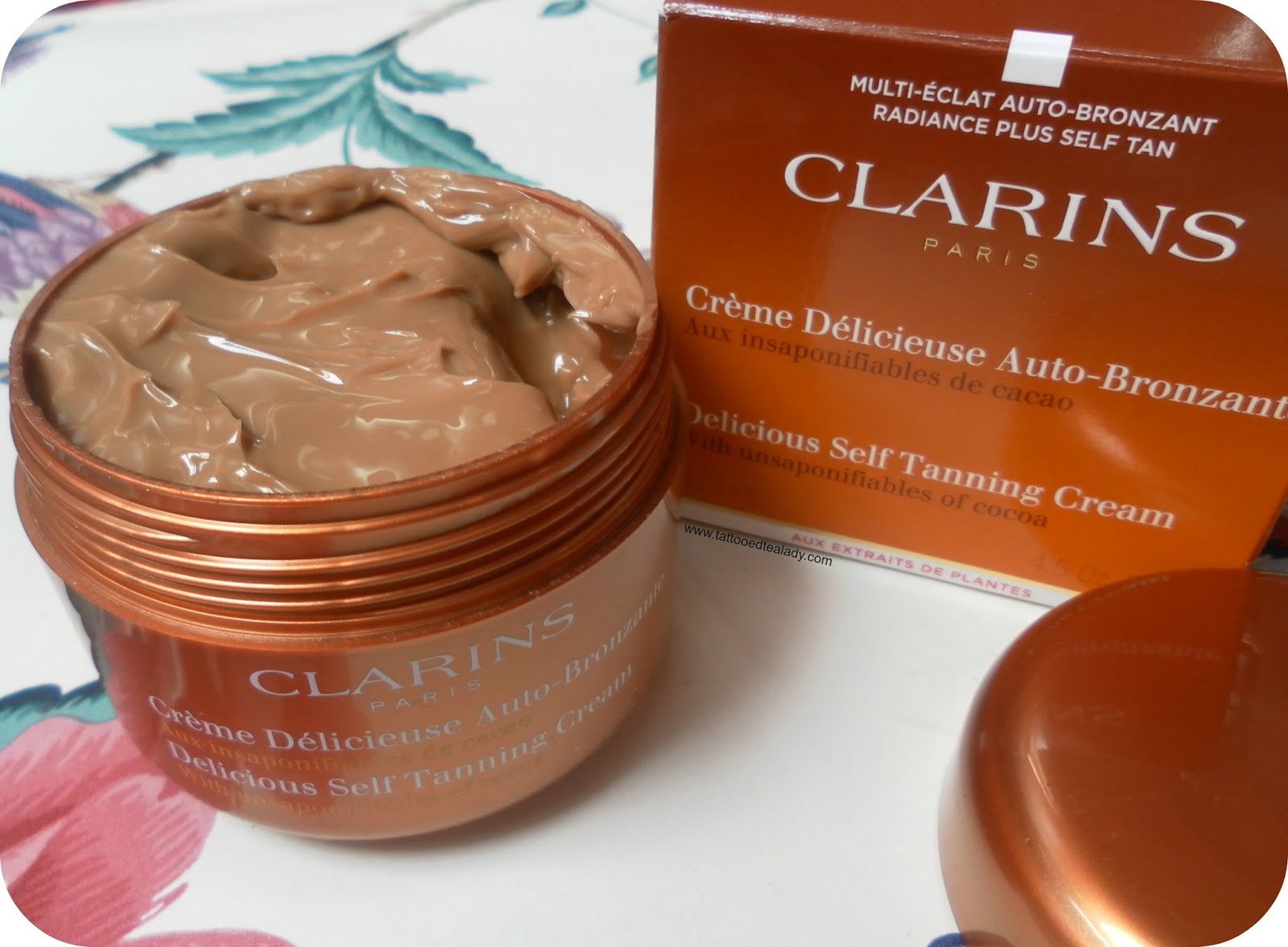 clarins self tanning cream