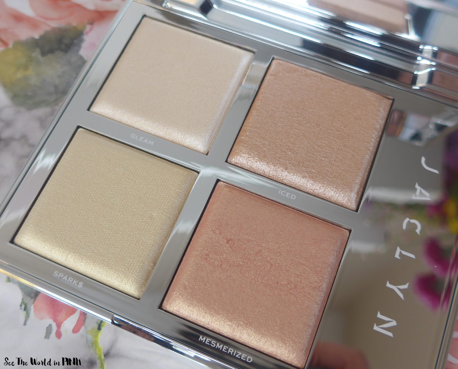 Jaclyn Accent Light Highlighter Palette - "The Flash" | See the World PINK