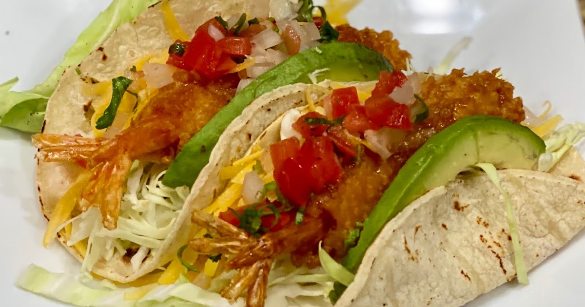 GREAT EATS HAWAII SHRIMP TEMPURA TACOS