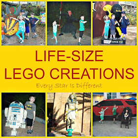 Life-size LEGO creations at LEGOLAND
