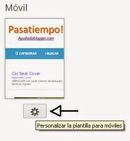 Plantillas Blogger para Móviles Línea Pasatiempo