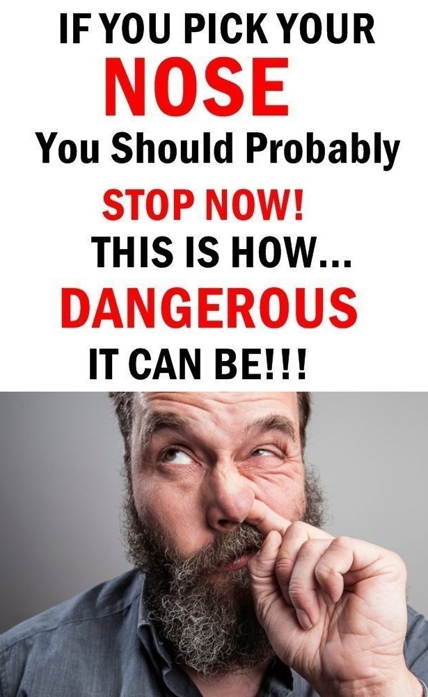 If You Pick Your Nose, You Should Probably Stop Now. This Is How