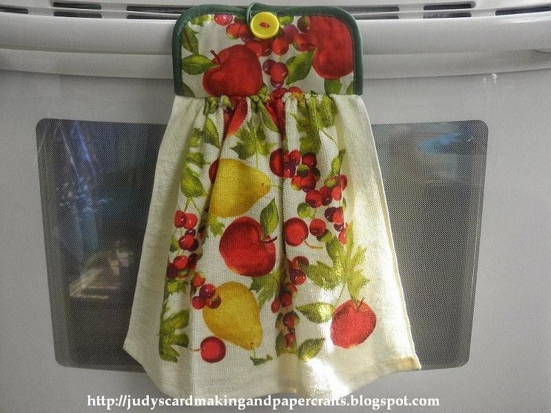 Judy's Handmade Creations Hanging Potholder Dish Towel Project 3